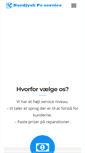 Mobile Screenshot of nordjysk-pc-service.dk